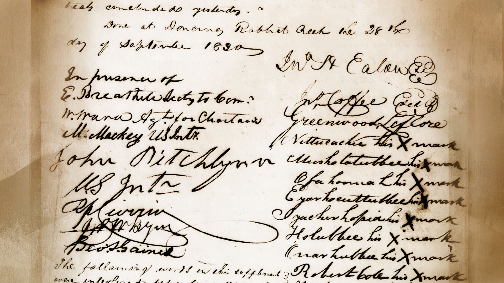 Treaty of Dancing Rabbit Creek Videos | Chickasaw.tv