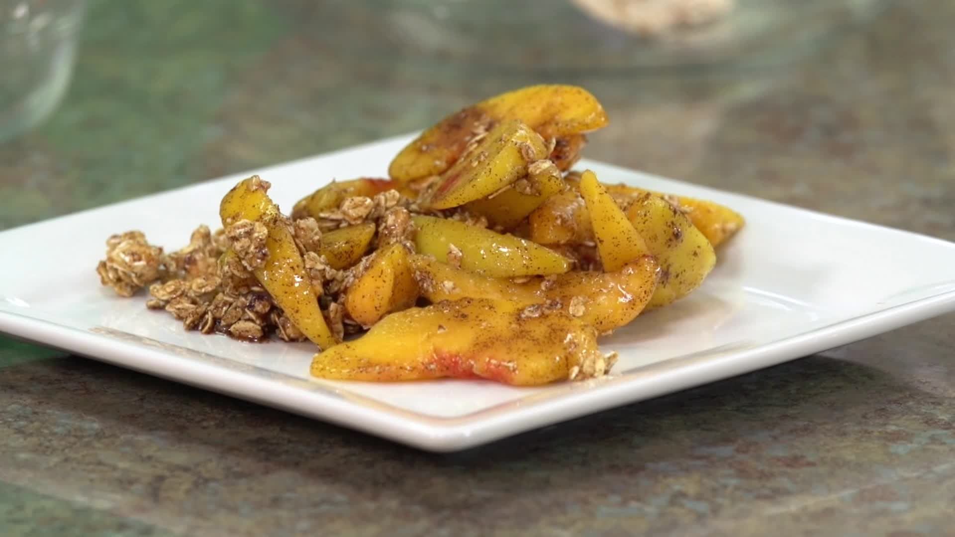Fried Peaches Chickasaw.tv