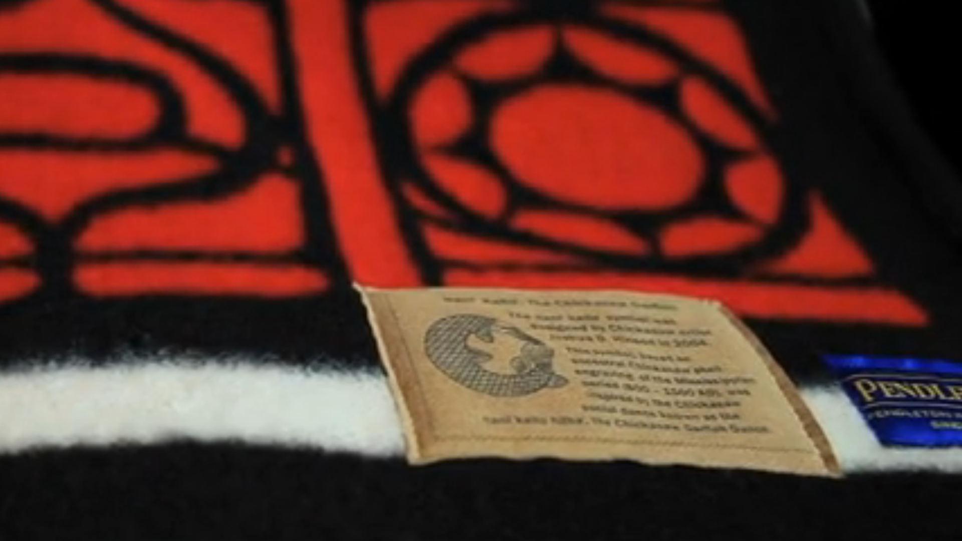Pendleton Blankets First Chickasaw Design Chickasaw.tv