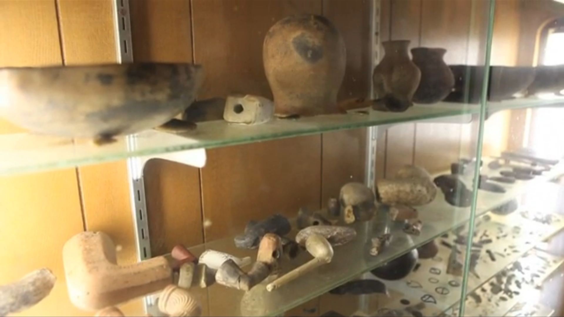 Chickasaw Pottery at Tupelo Archaeological Site Chickasaw.tv