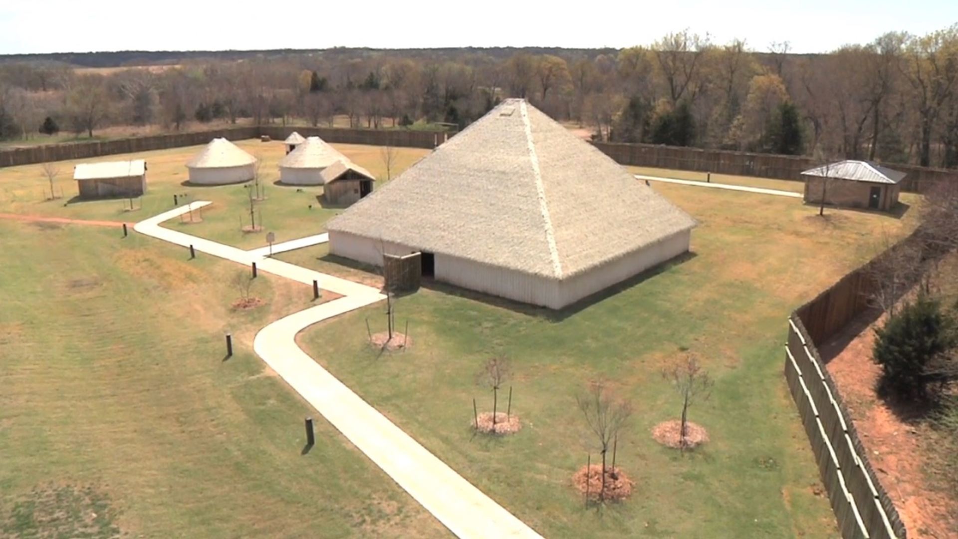 The Chickasaw Cultural Center Traditional Village Chickasaw.tv